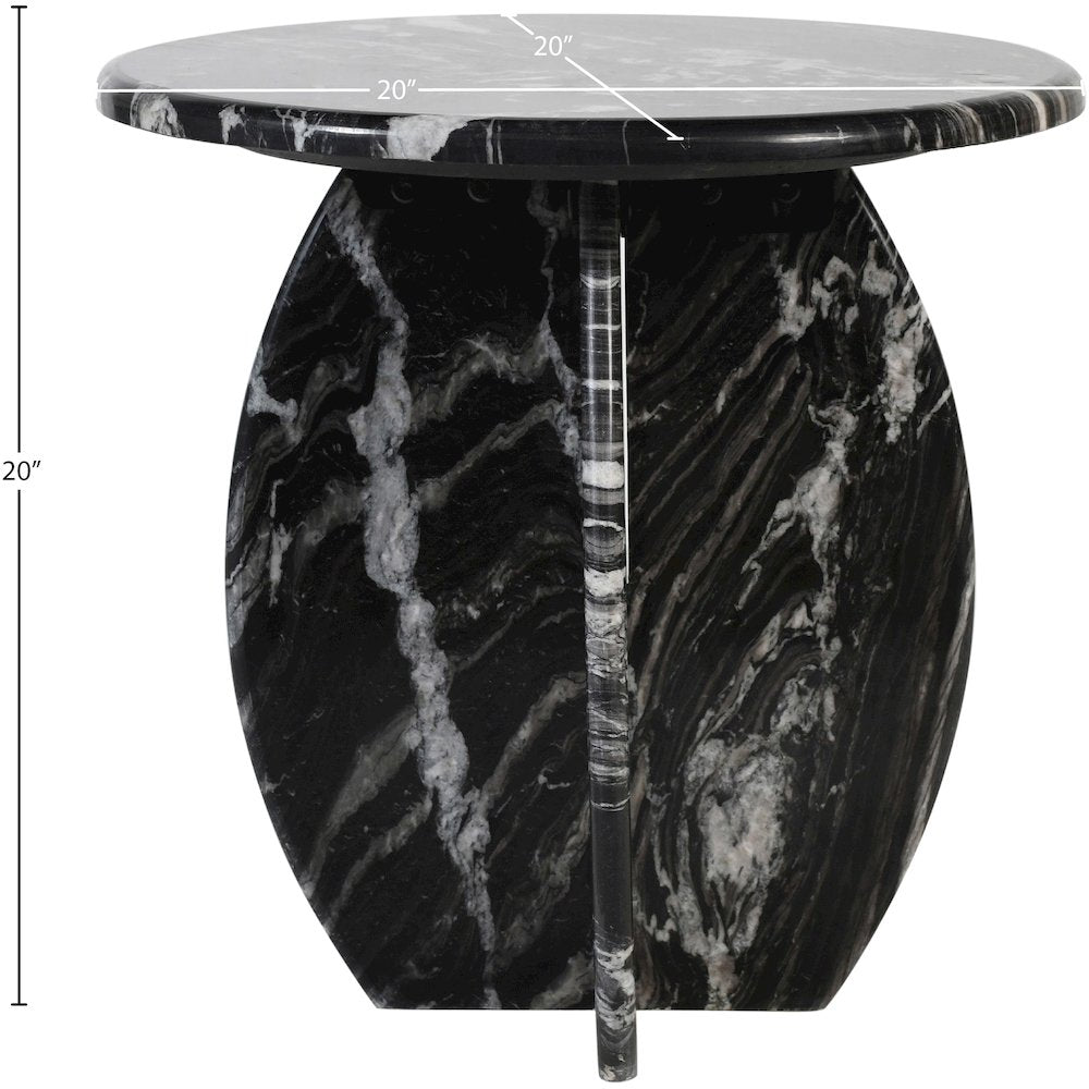 Formentera Black End Table