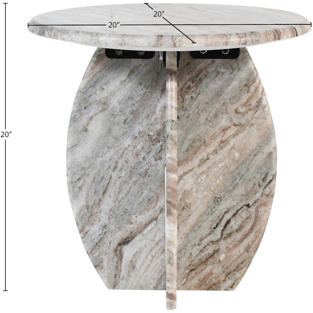 Formentera Brown End Table