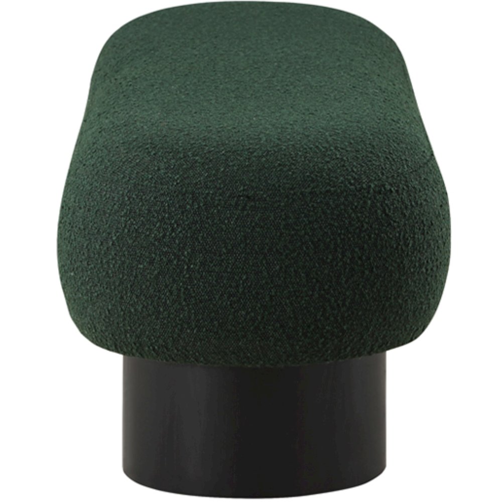 Robertson Green Boucle Fabric Bench