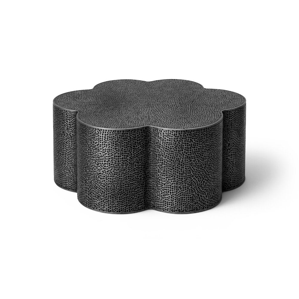 Lotus Black Iron Coffee Table