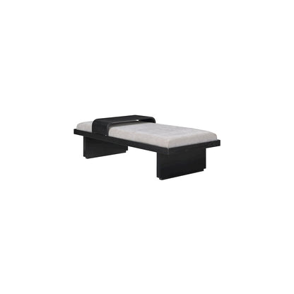 Arlington Light Grey Chenille Fabric Bench