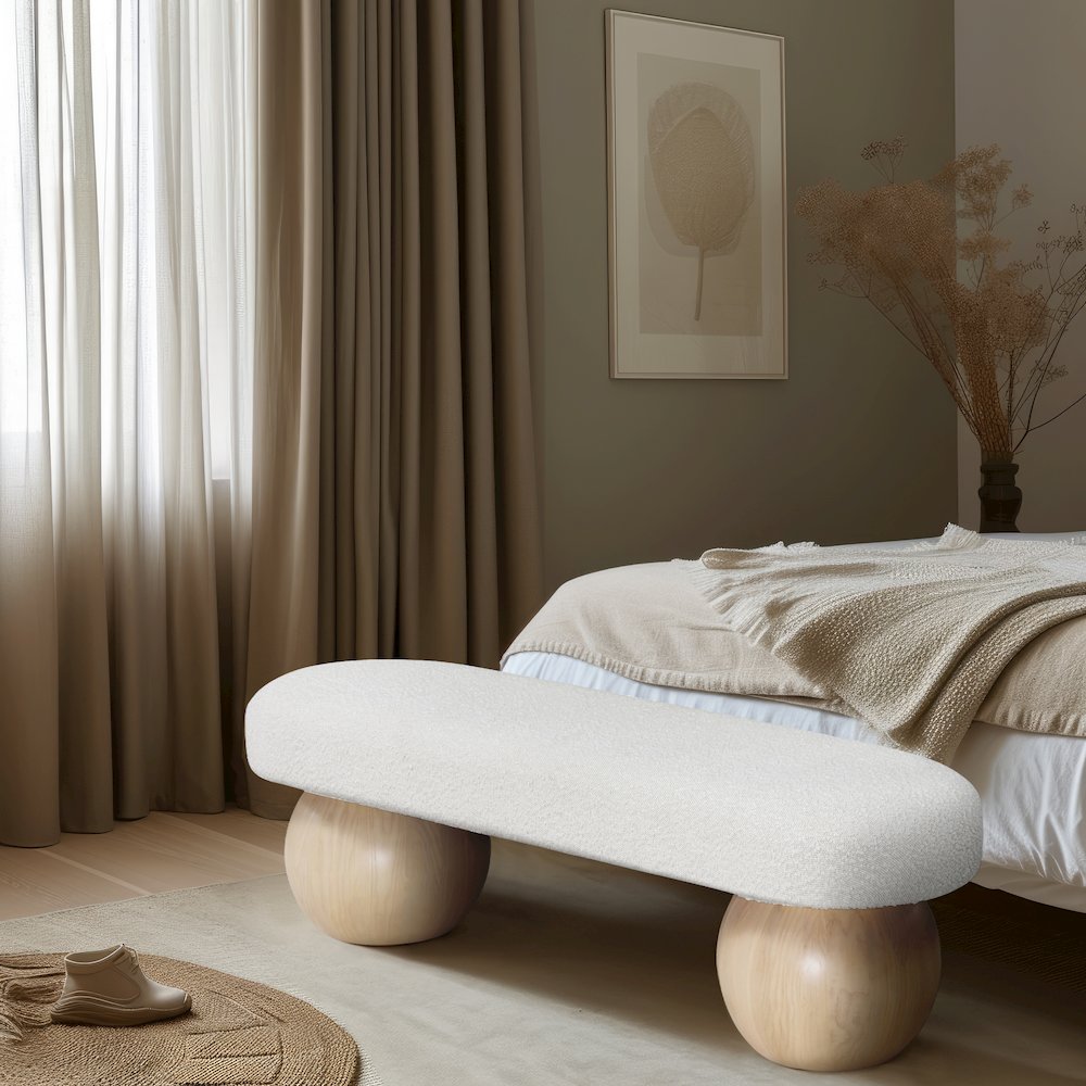 Bowie Cream Bench