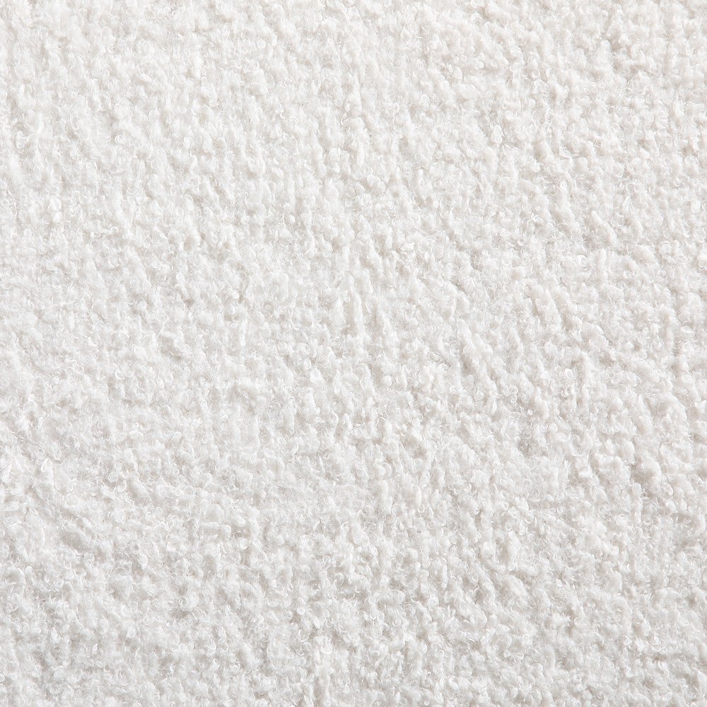 Briar Cream Faux Sheepskin Upholstered Bench