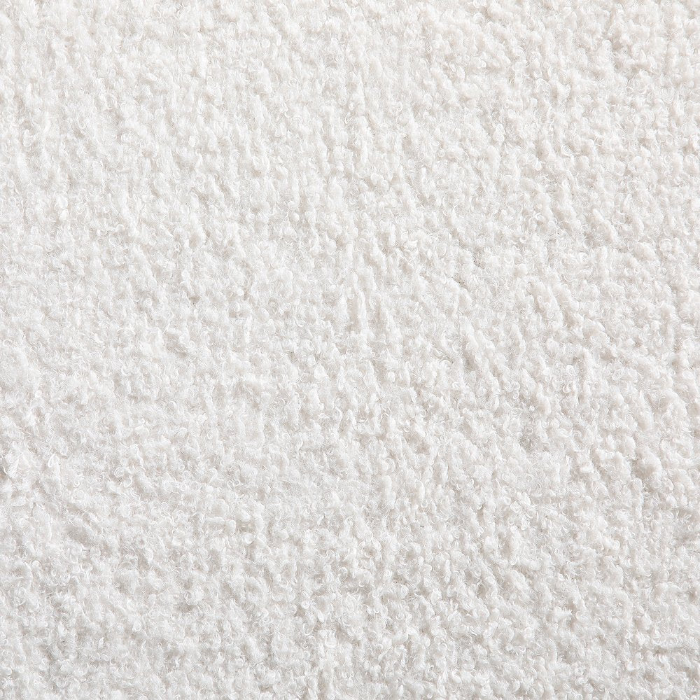 Briar Cream Faux Sheepskin Upholstered Bench
