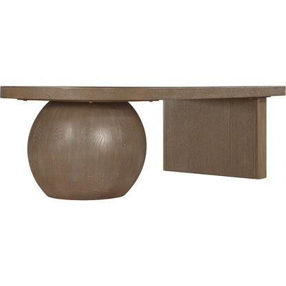 Solum Brown Ash Wood And Oak Veneer Coffee Table