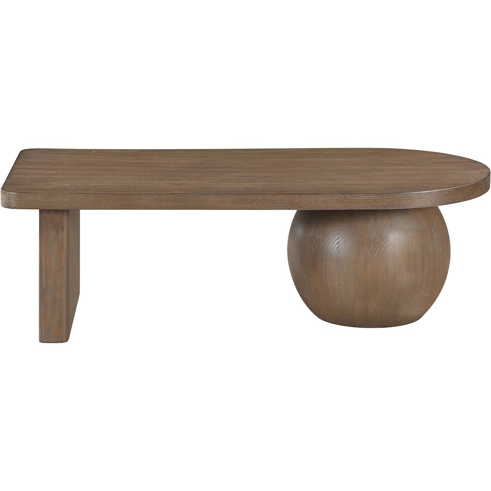 Solum Brown Ash Wood And Oak Veneer Coffee Table