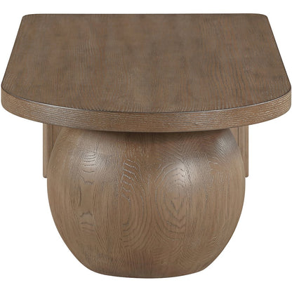 Solum Brown Ash Wood And Oak Veneer Coffee Table