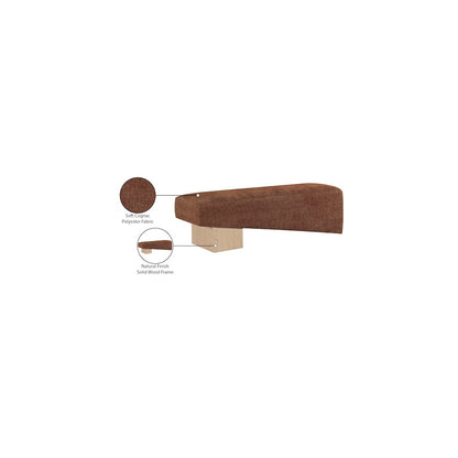Alora Cognac Fabric Bench