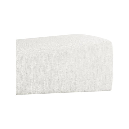 Alora Cream Fabric Bench