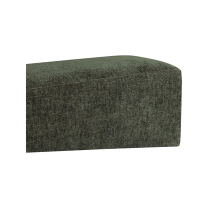 Alora Green Fabric Bench