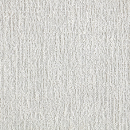 Priscilla Cream Linen Textured Fabric Bench
