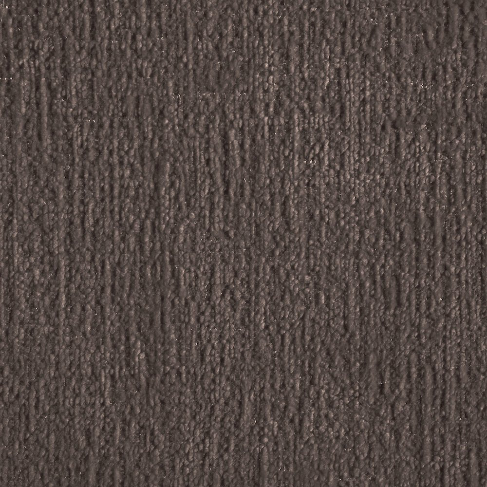 Savoy Brown Velour Fur Fabric Bench