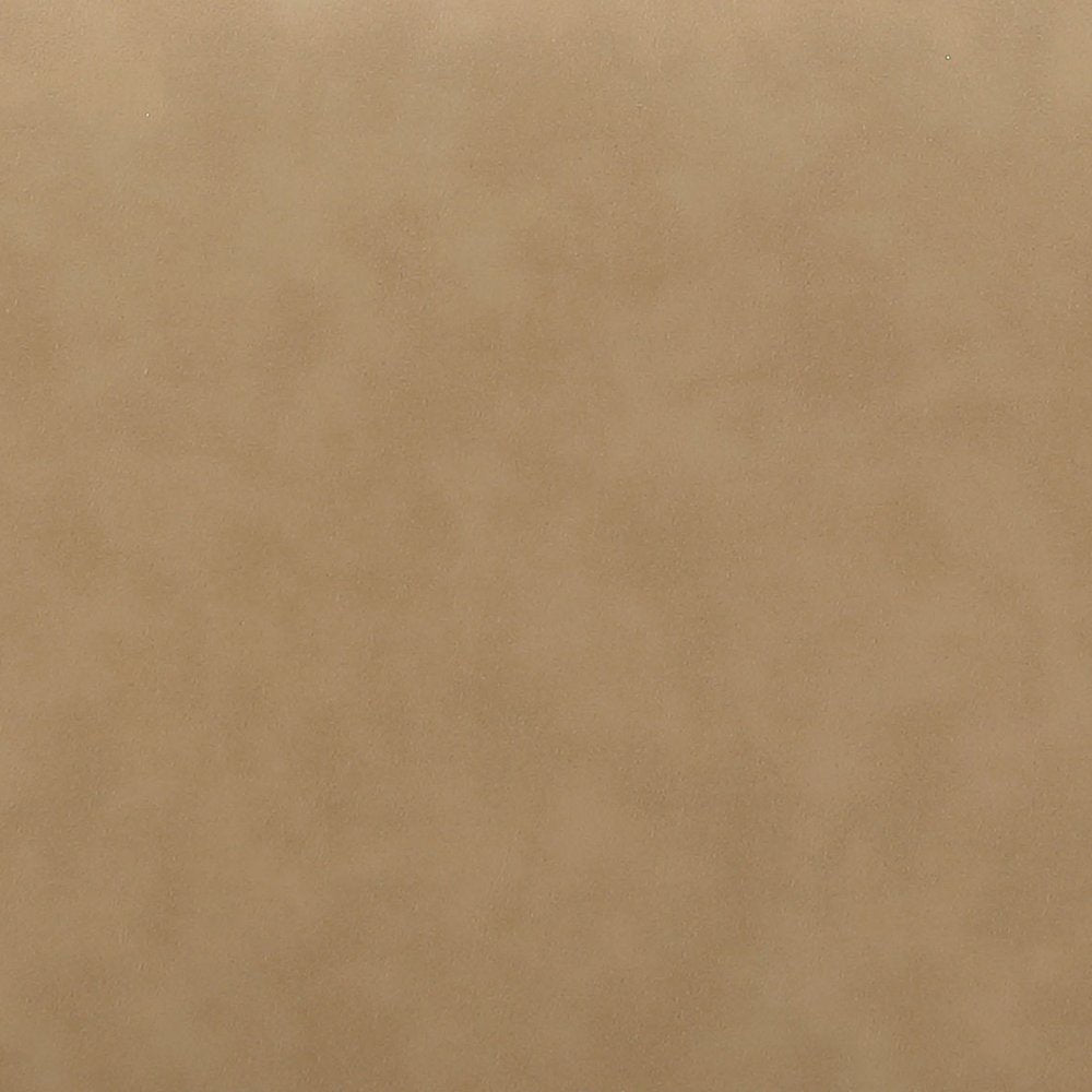 Atticus Tan Vegan Leather Bench