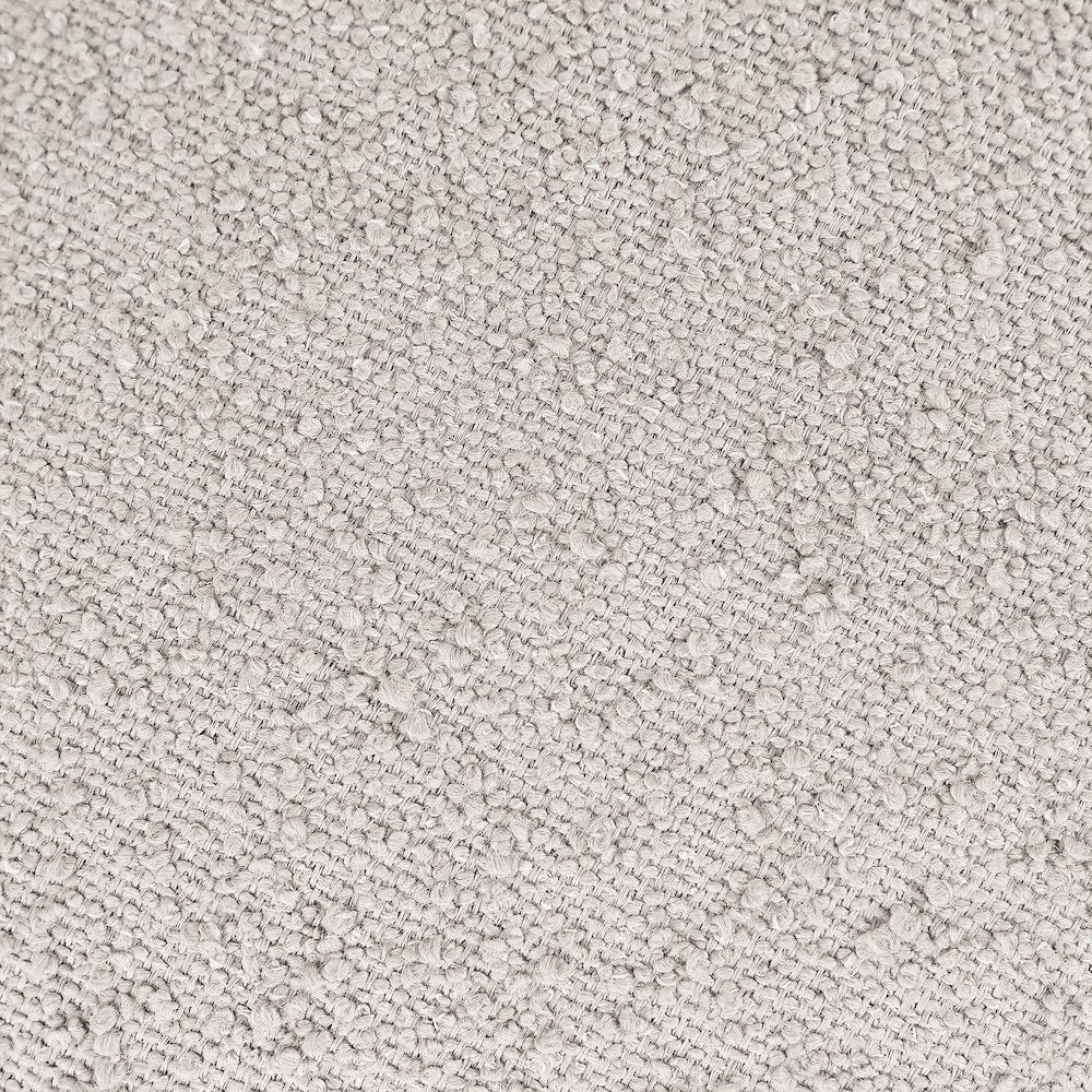 Apollo Cream Boucle Fabric Bench