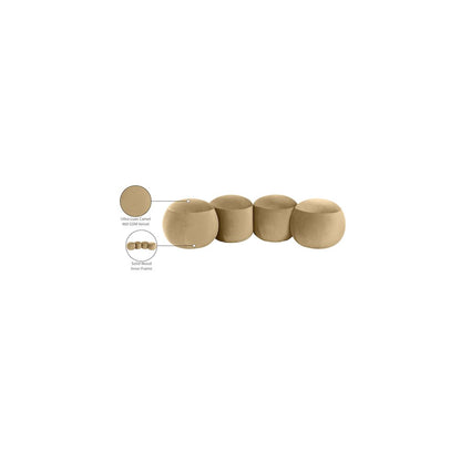 Apollo Camel Velvet Bench