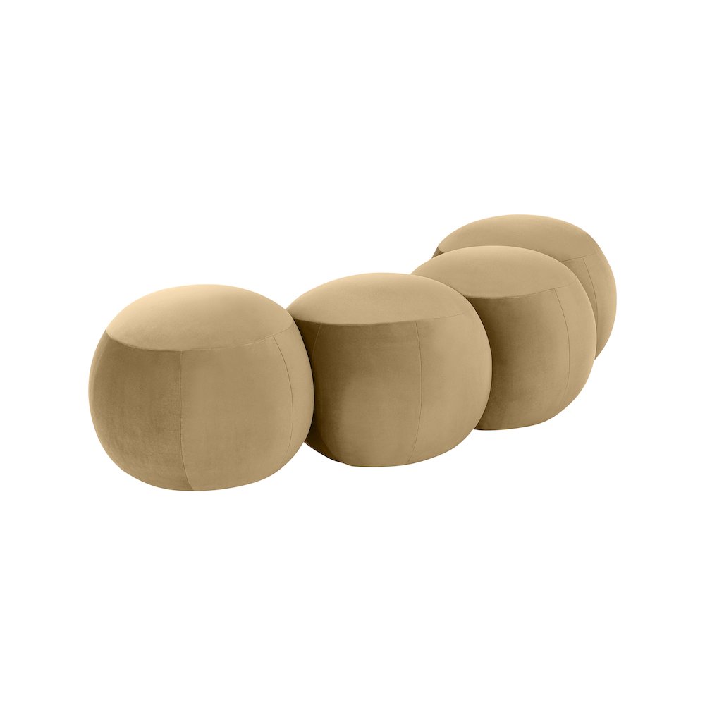 Apollo Camel Velvet Bench