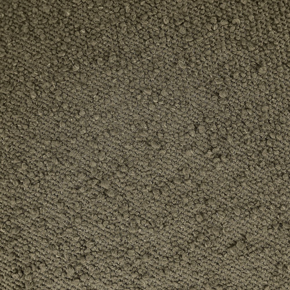 Apollo Olive Boucle Fabric Bench