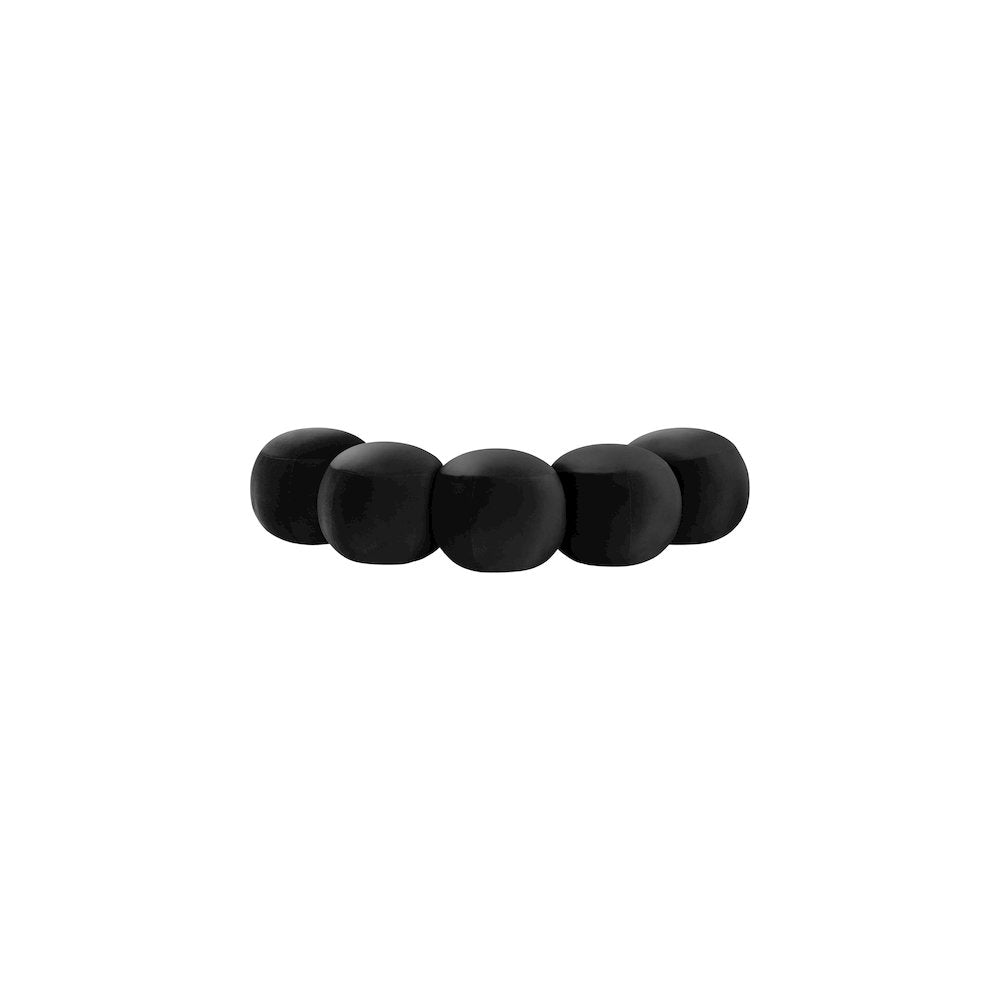 Apollo Black Velvet Bench