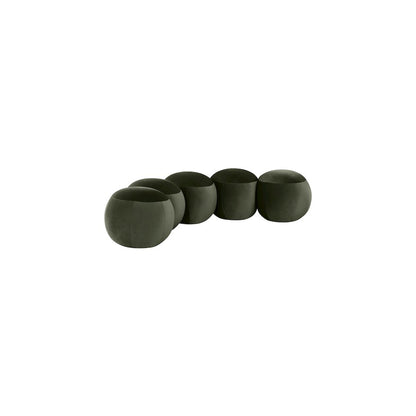 Apollo Green Velvet Bench