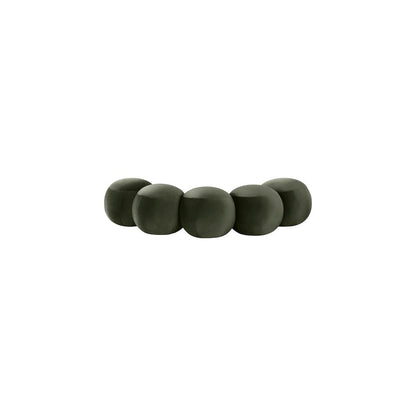 Apollo Green Velvet Bench