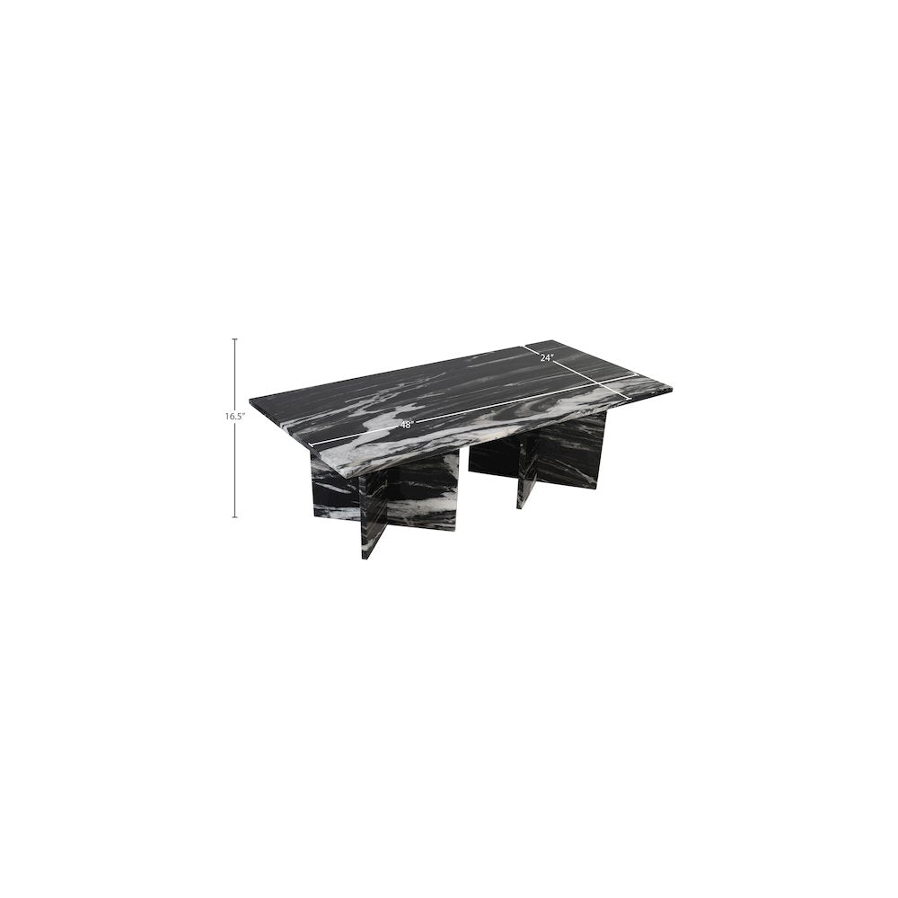 Verona Black Coffee Table