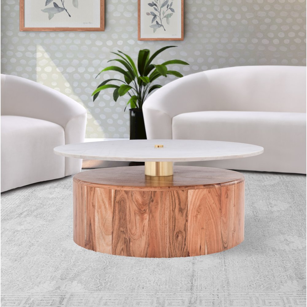 Stonewood Natural Acacia Wood Coffee Table