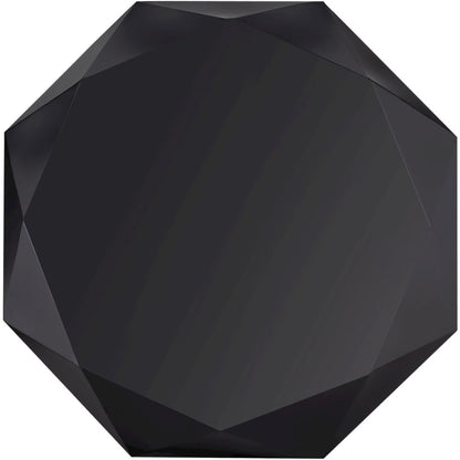 Gemma Matte Black Coffee Table