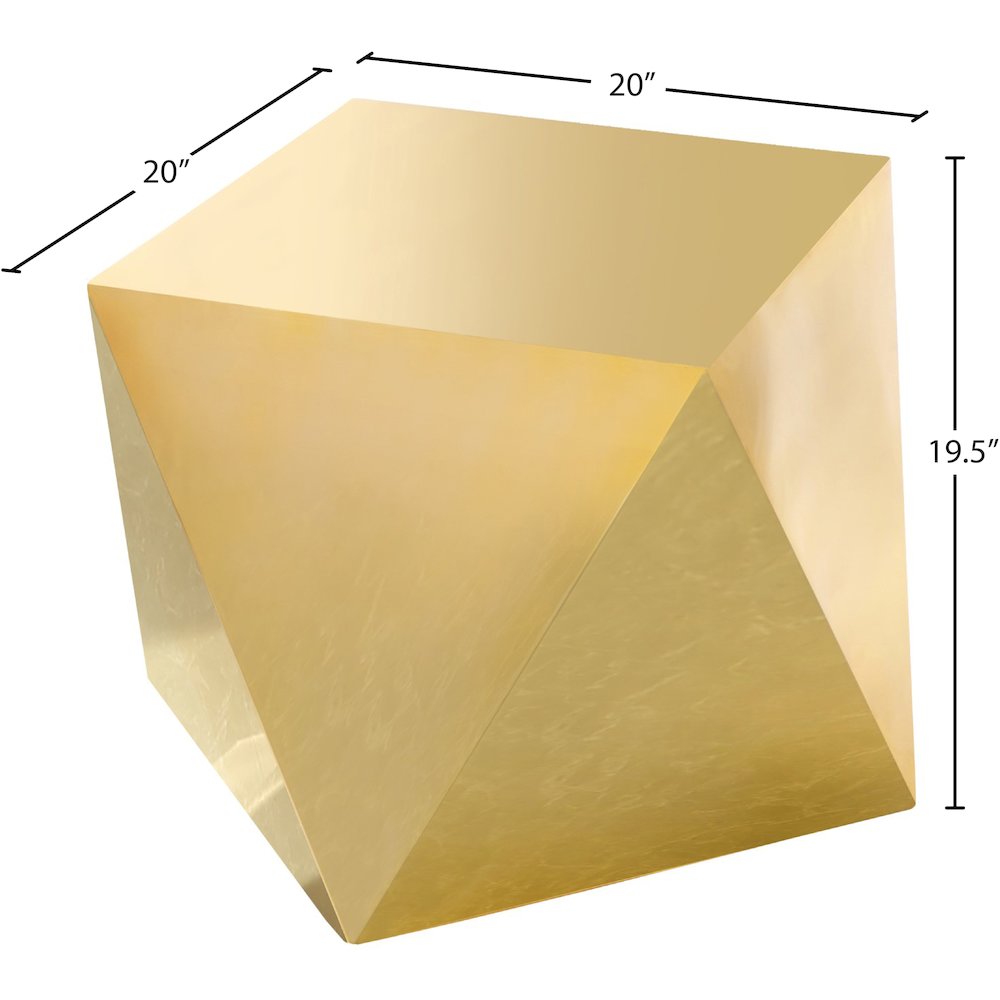 Gemma Gold End Table