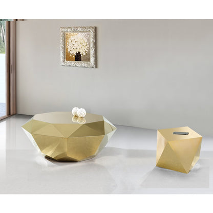 Gemma Gold End Table