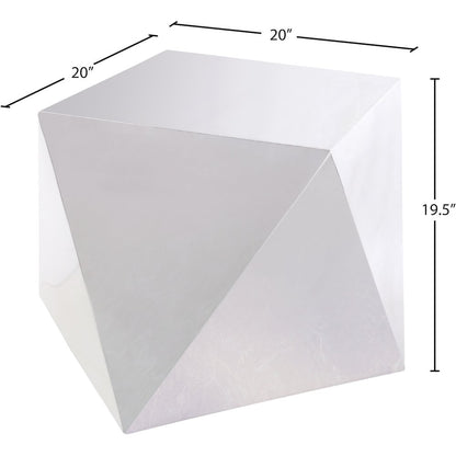 Gemma Silver End Table