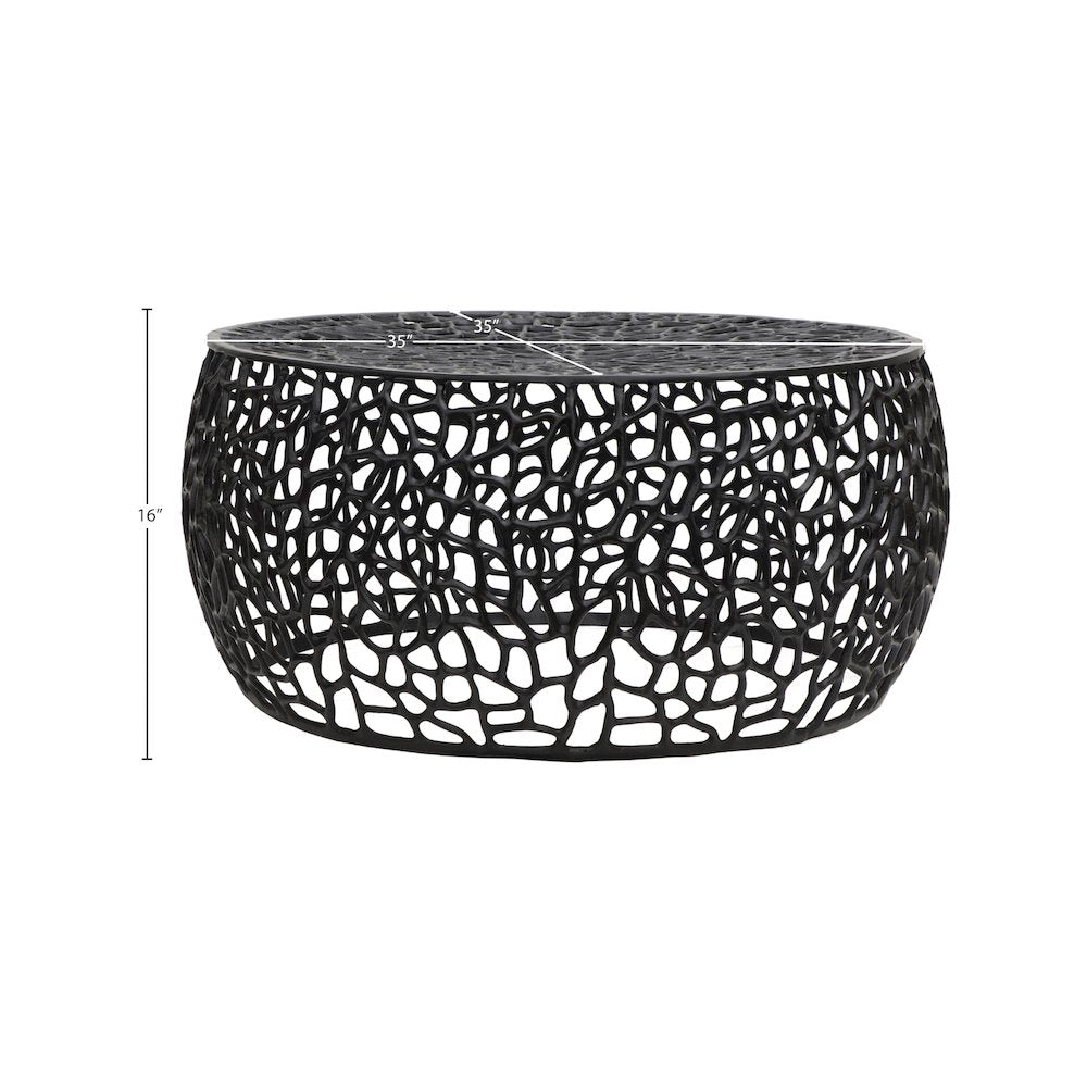 Priya Black Coffee Table