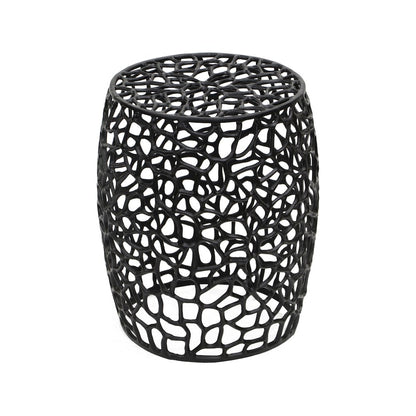 Priya Black End Table