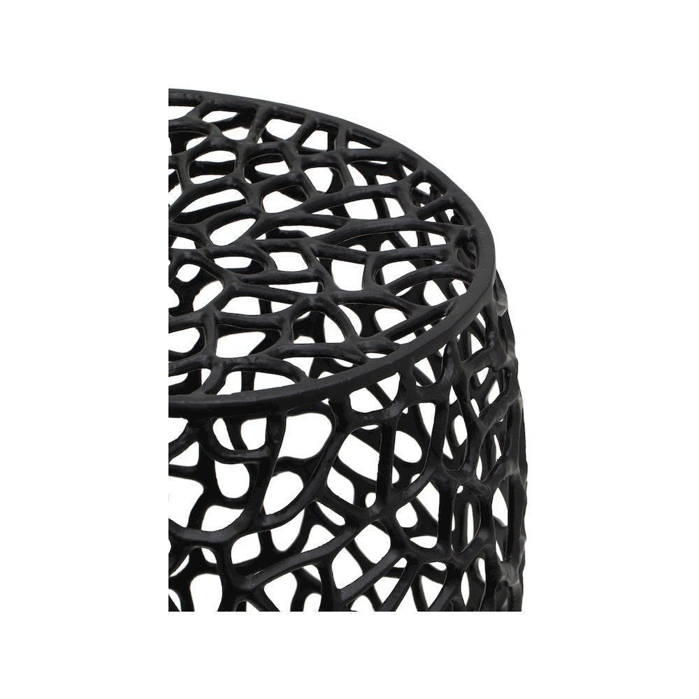 Priya Black End Table