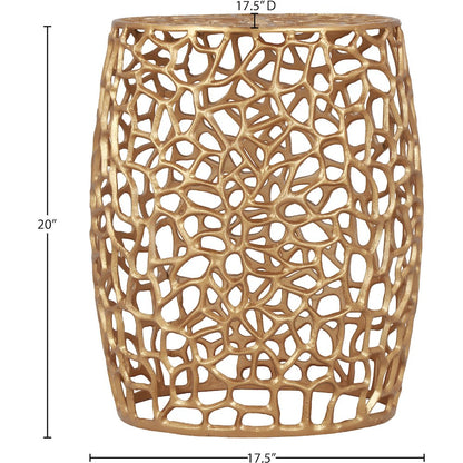 Priya Gold End Table