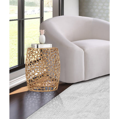 Priya Gold End Table