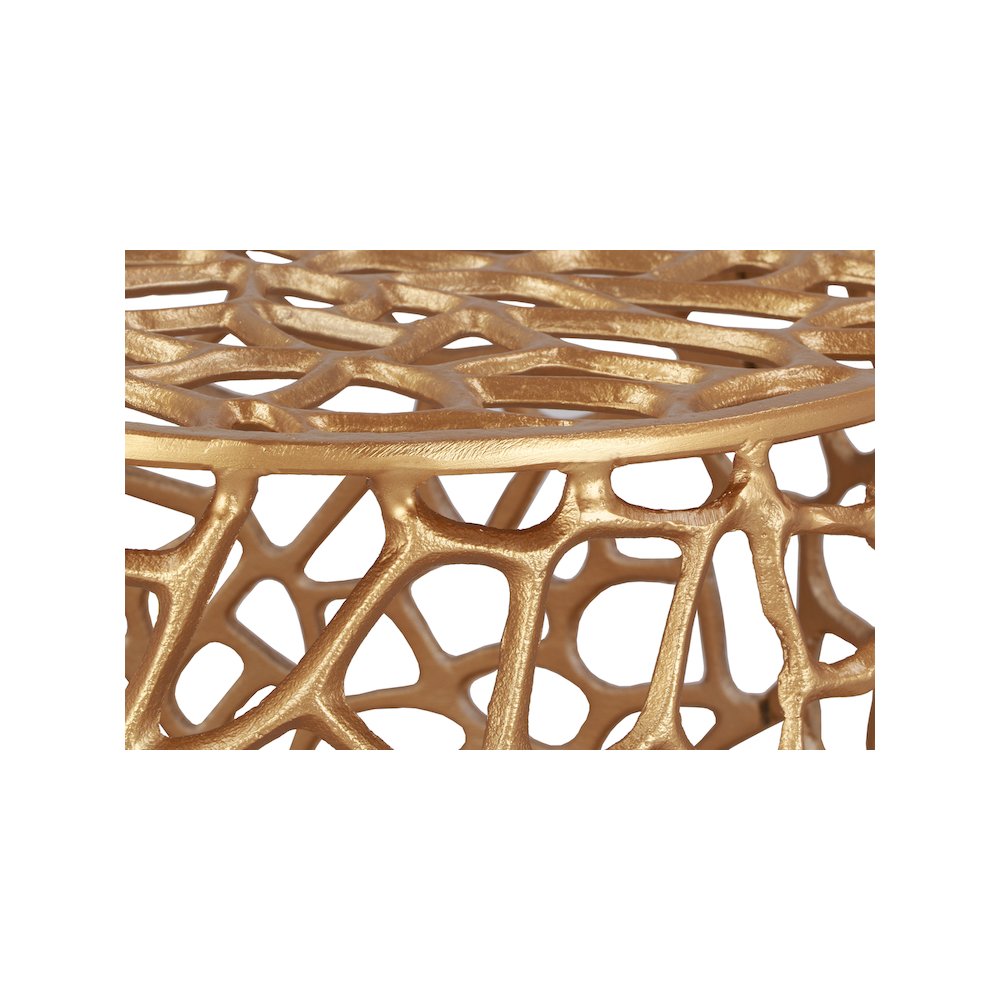 Priya Gold End Table