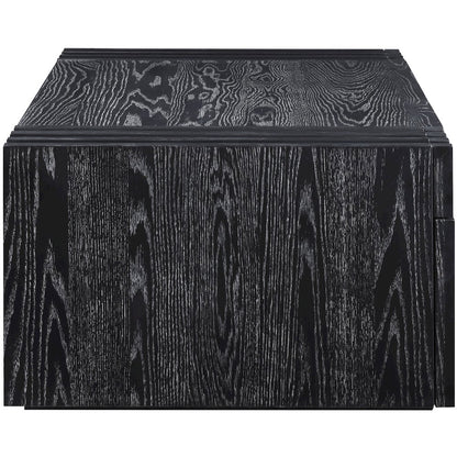 Stanton Black Oak Veneer And Solid Wood Coffee Table
