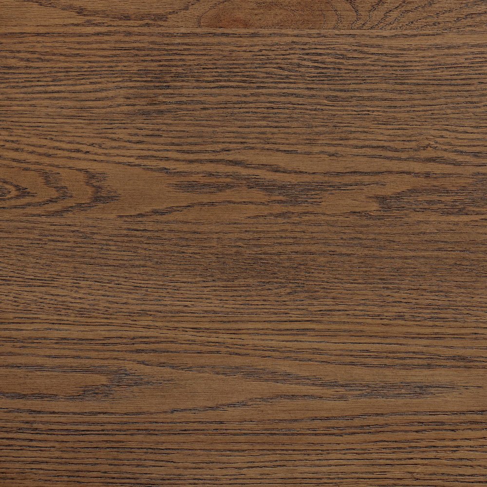 Stanton Brown Oak Veneer And Solid Wood End Table