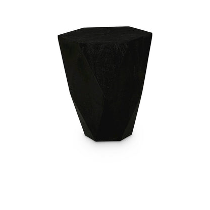 Diamante Black End Table