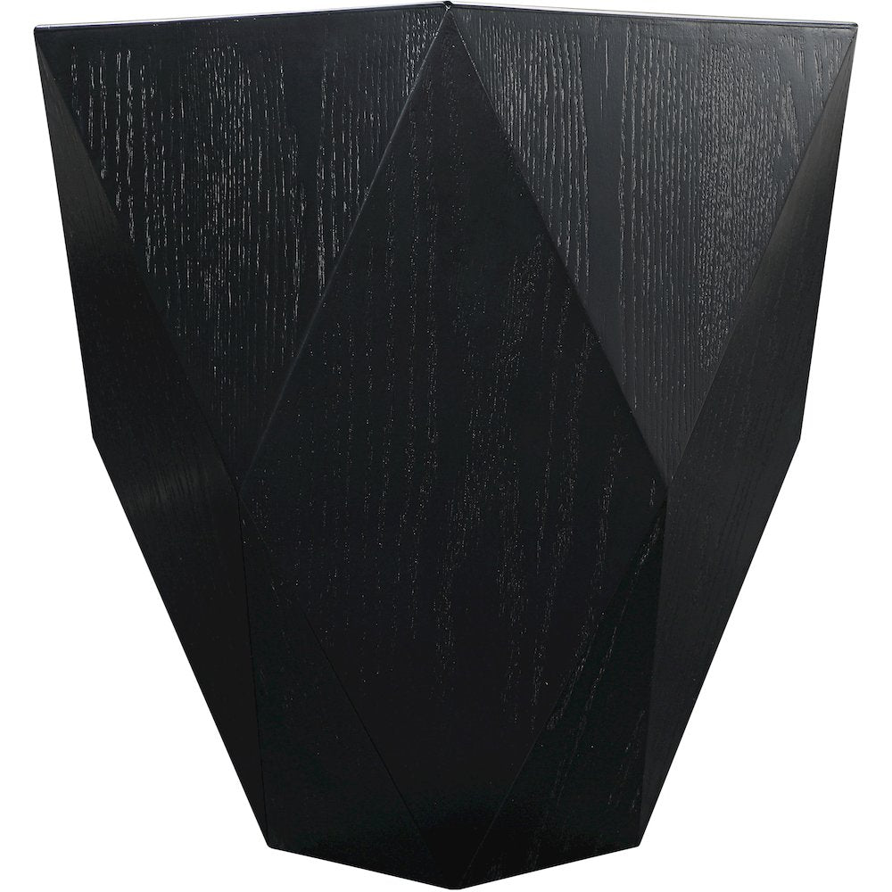 Diamante Black End Table