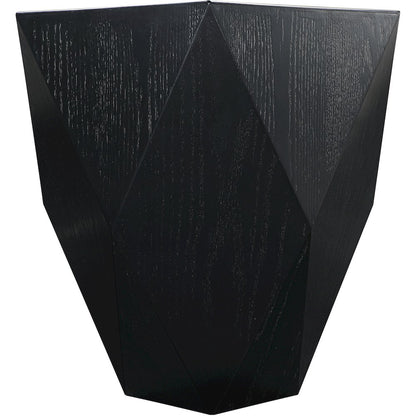 Diamante Black End Table