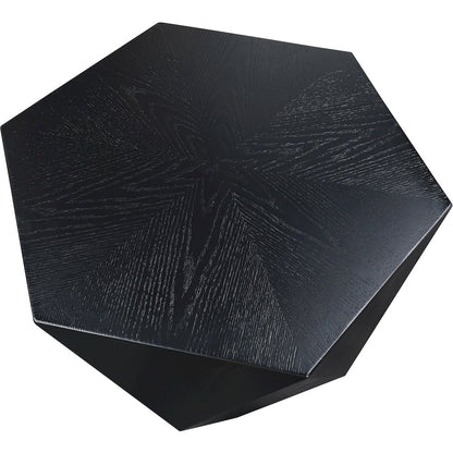 Diamante Black End Table