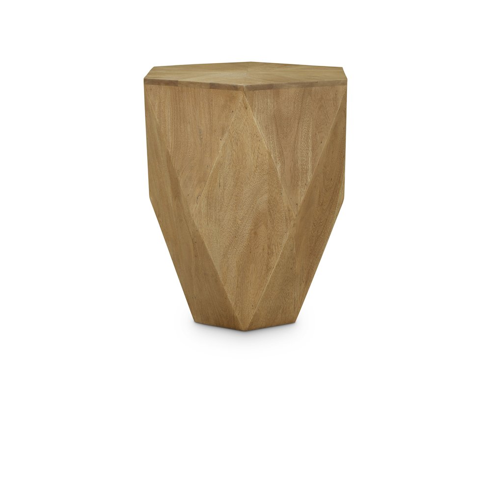 Diamante Oak End Table