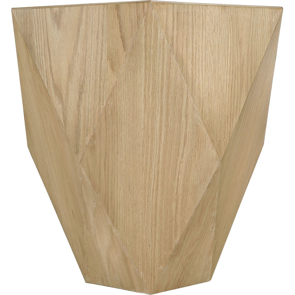 Diamante Oak End Table