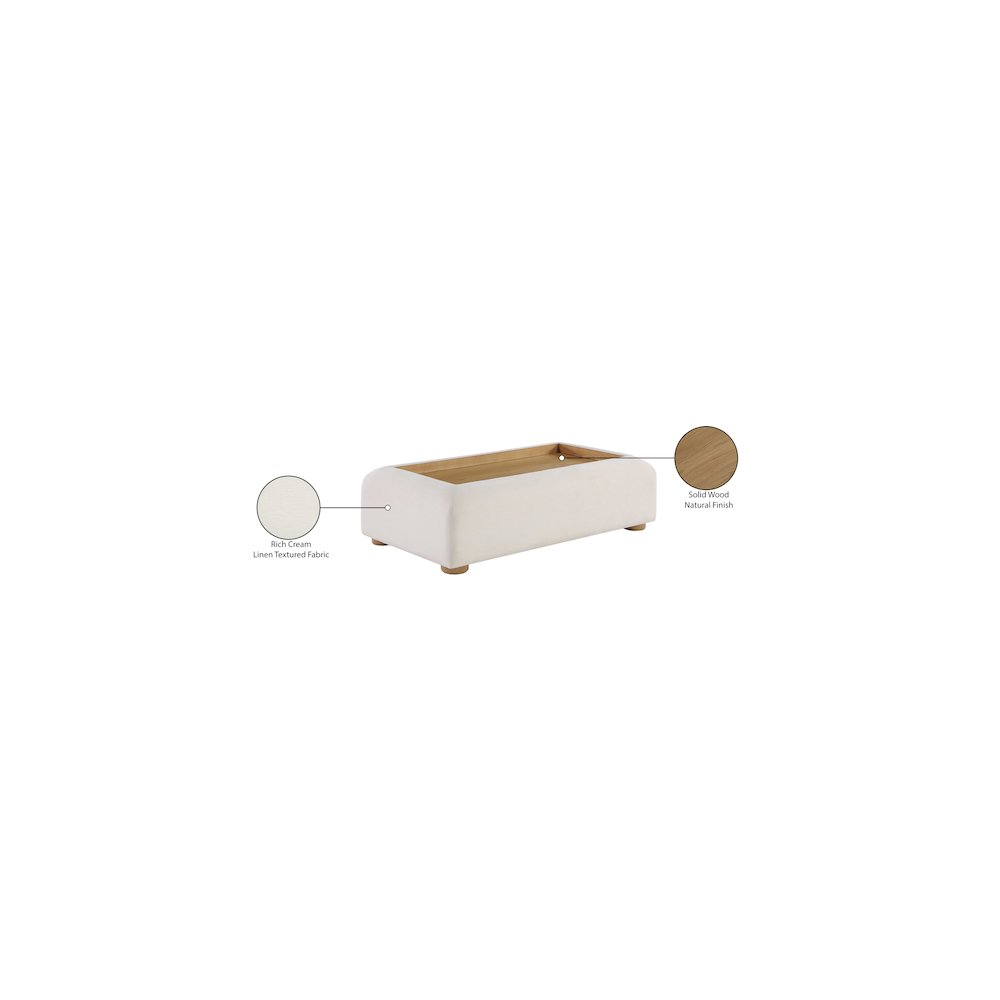 Diana Cream Coffee Table