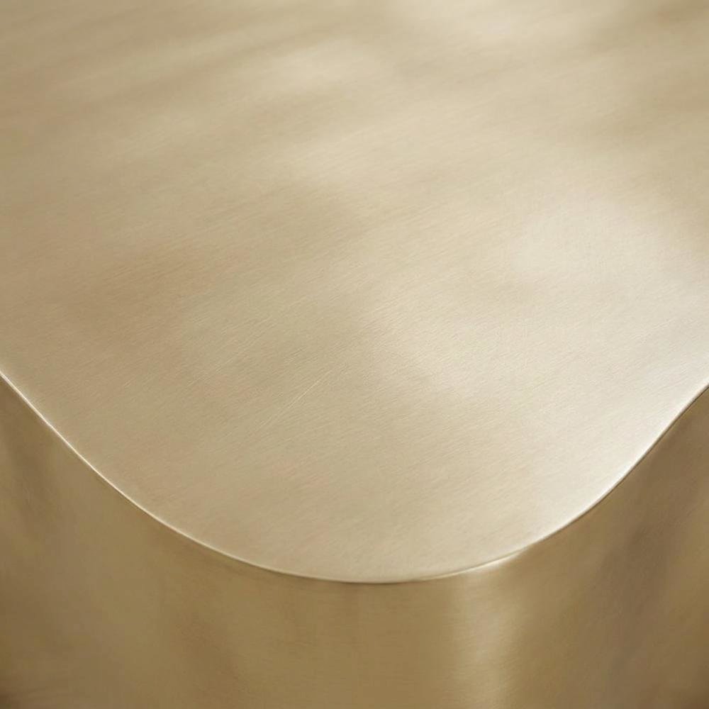 Iron and MDF Modern Rectangle Cocktail Table for Living Room