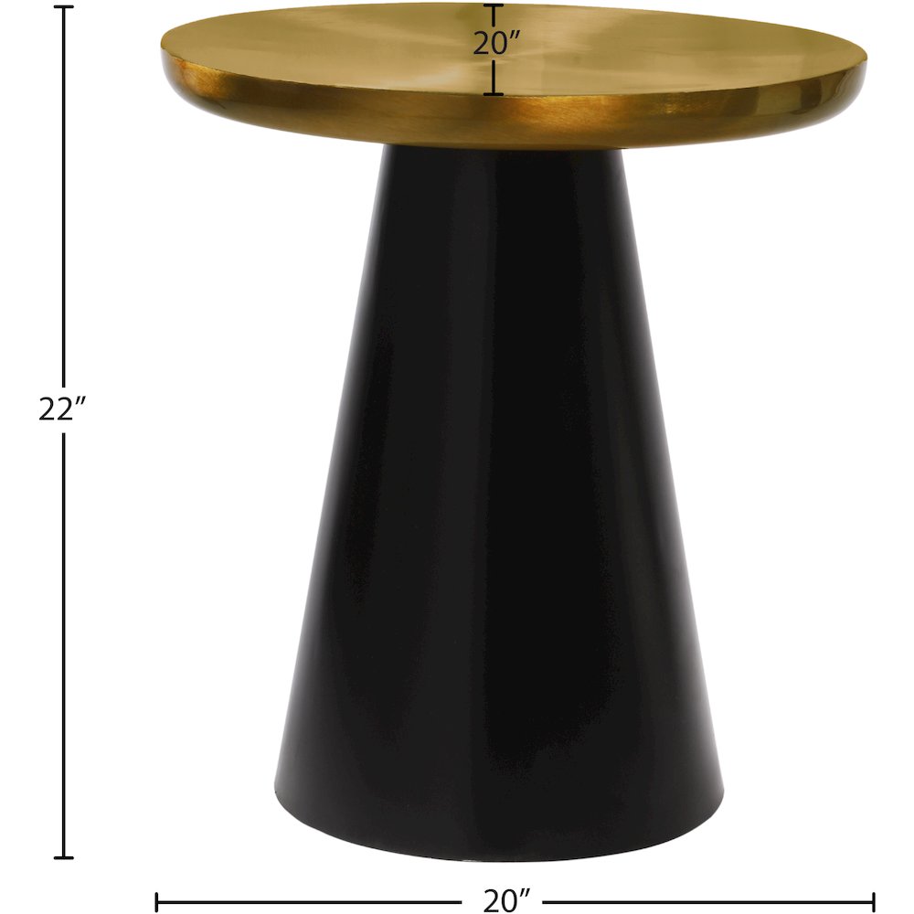 Martini Gold Iron End / Side Table