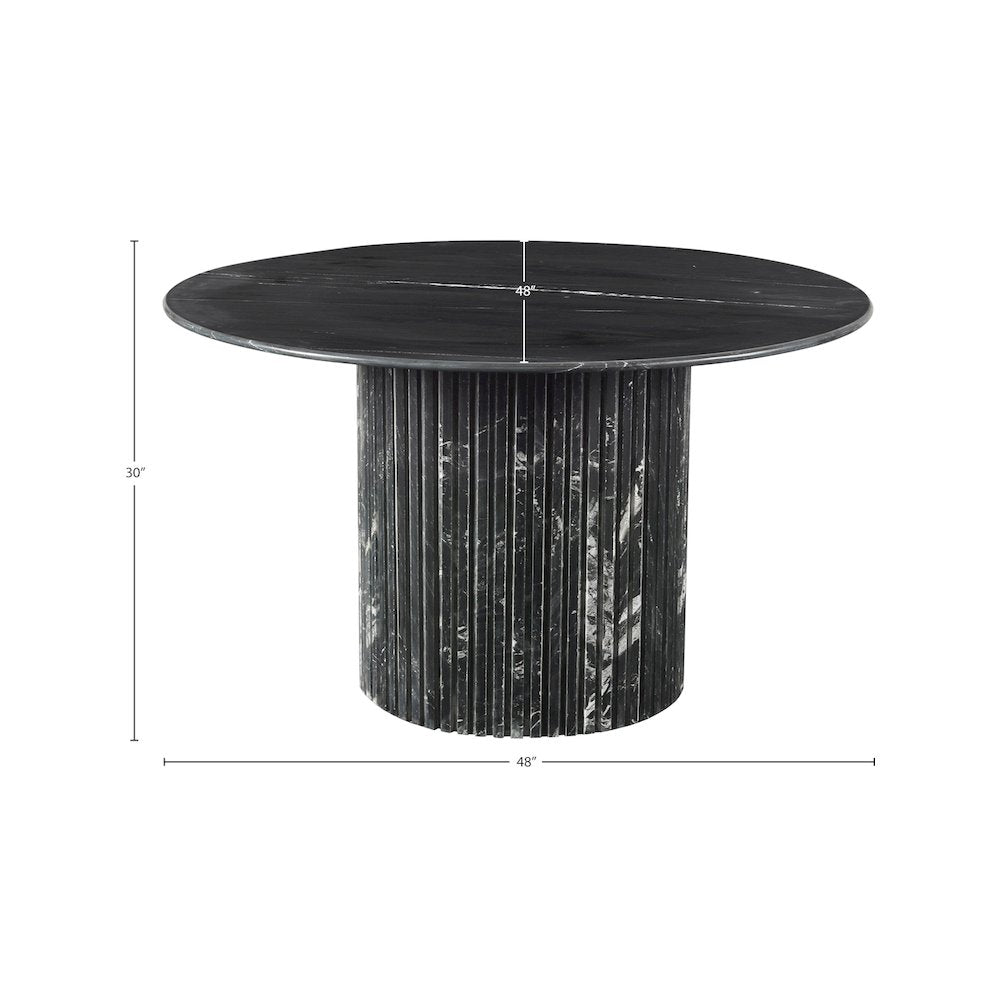 Genoa Black Dining Table