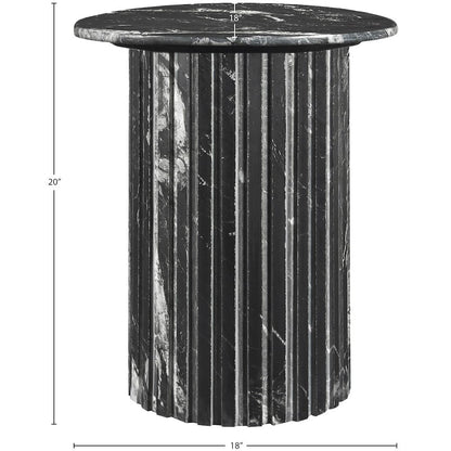 Genoa Black End Table