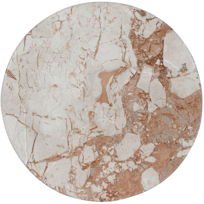 Genoa Cream Marble End Table